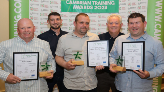 Cambrian Training Apprenticeship Awards 2023.
Picture by Phil Blagg Photography.
PB74-2023