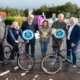 Donegal County Council with Letterkenny Rotary Club and Bryson Recycling Bikes for Africa Appeal launch.  Photo -Clive Wasson